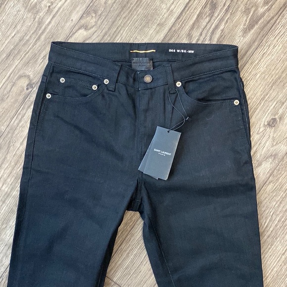 Saint Laurent Black Jeans- Brand New w/Tags - Picture 2 of 8